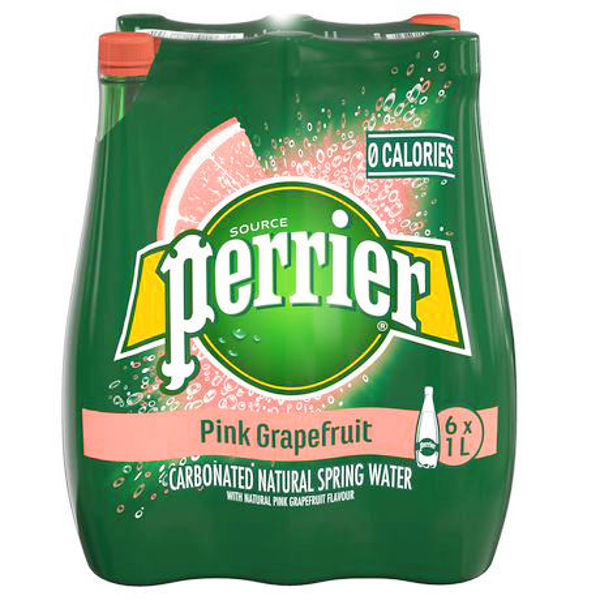 Picture of PERRIER SPARKLING WATER, PINK GRAPEFRUIT [6X1L]