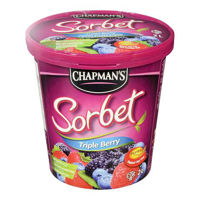 Picture of CHAPMANS SORBET, TRIPLE BERRY [2 L]