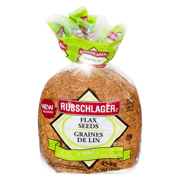 Picture of RUBSCHLAGER FLAX SEED BREAD [454 g]