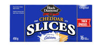 Picture of BLACK DIAMOND THICK CHEDDAR SLICES [450 g]