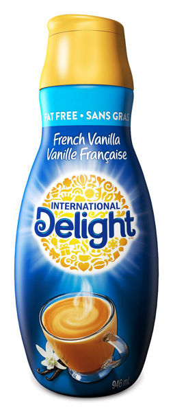 Picture of INTERNATIONAL DELIGHT FAT-FREE FRENCH VANILLA COFFEE [473 mL]