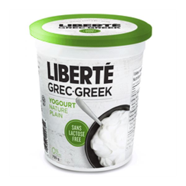 Picture of LIBERTE GREEK YOGURT, PLAIN 0%, LACTOSE FREE [750 g]