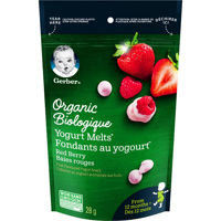 Picture of NESTLE ORGANIC YOGURT MELTS, RED BERRY [28 g]