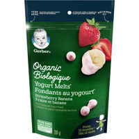 Picture of NESTLE ORGANIC YOGURT MELTS, STRAWBERRY BANANA [28 g]