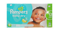 Picture of PAMPERS BABY DRY DIAPERS SIZE 5 [132 each]