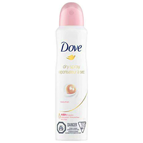 Picture of DOVE DRY SPRAY ANTIPERSPIRANT, BEAUTY FINISH [107 g]