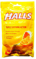 Picture of HALLS MENTHO-LYPTUS, LEMON BAG [30 each]