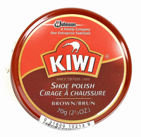 Picture of KIWI LEATHER PASTE POLISH, BROWN [1 each]