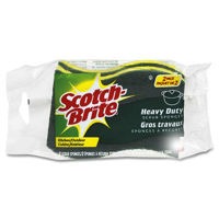 Picture of SCOTCH-BRITE HEAVY-DUTY GREEN/YELLOW SCRUB SPONGE [1 each]