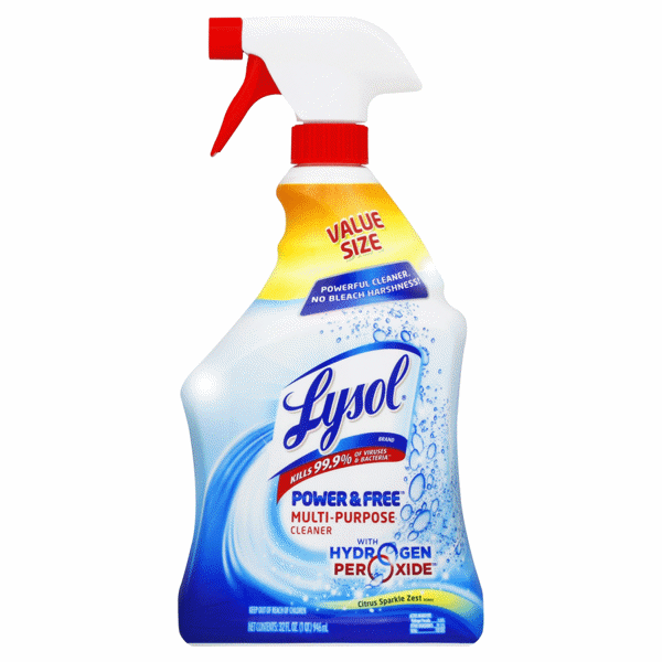 Picture of LYSOL POWER & FREE, MULTI-PURPOSE CLEANER, OXY [650 mL]
