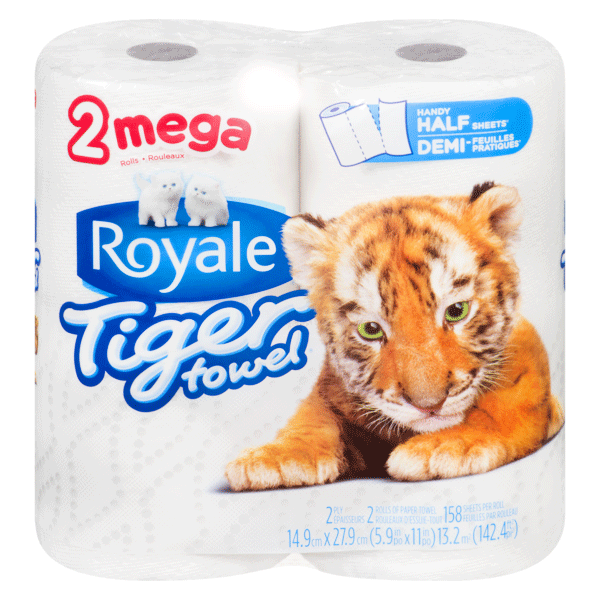 Picture of MAJESTA ROYAL TIGER PAPER TOWELS [2 each]