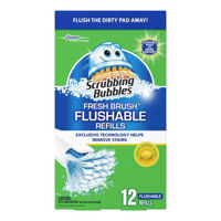 Picture of SCRUBBING BUBBLES TOILET BRUSH FLUSHABLE REFILLS [12 each]