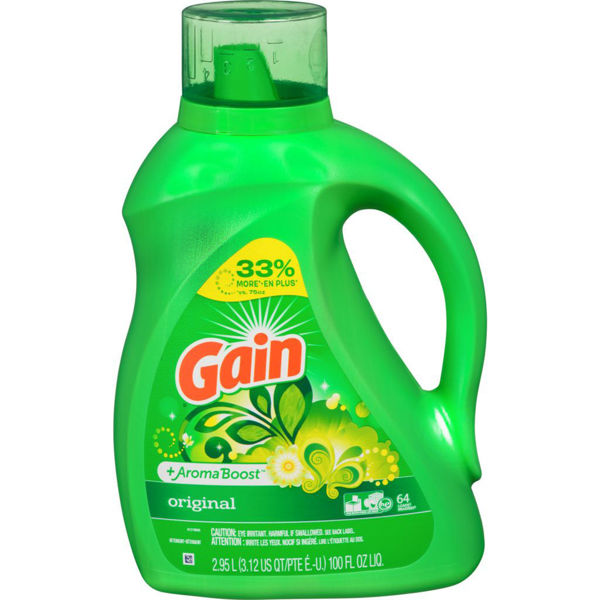 Picture of GAIN LAUNDRY LIQUID, ORIGINAL [2.95 L]