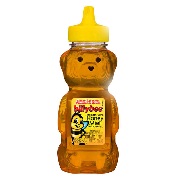 Picture of BILLY BEE LIQUID HONEY, BEAR [375 g]