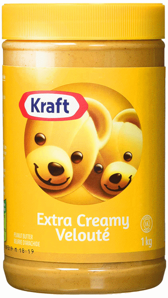 Picture of KRAFT PEANUT BUTTER, EXTRA CREAMY [1 kg]