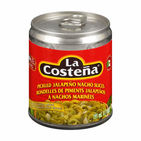 Picture of LA COSTENA PICKLED JALAPEÑO SLICES FOR NACHOS [191 mL]