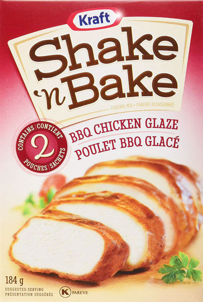 Picture of SHAKE N BAKE SHAKE'N BAKE GLAZE, BBQ CHICKEN [184 g]