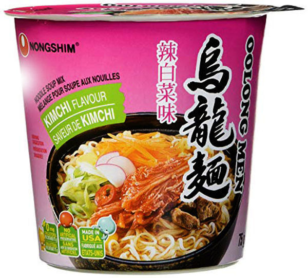 Picture of NONG SHIM CUP NOODLE, OOLONGMEN KIMCHI [75 g]