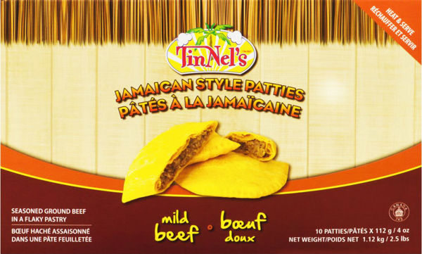 Picture of JAMAICAN BEEF PATTIES, MEDIUM [1.12 kg]