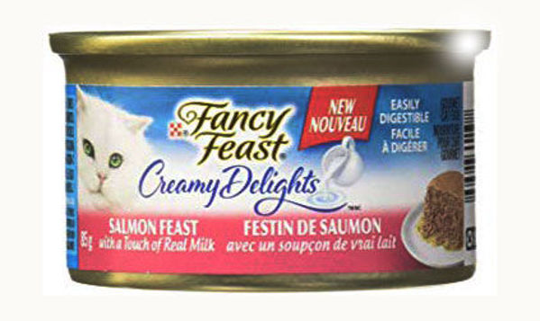 Picture of FANCY FEAST CREAMY DELIGHTS™ SALMON FEAST WET CAT FOOD [85 g]
