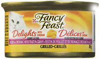Picture of FANCY FEAST DELIGHTS WITH CHEDDAR GRILLED TURKEY & CHEDDAR CHEESE FEAST IN GRAVY WET CAT FOOD [85 g]