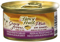 Picture of FANCY FEAST GRAVY LOVERS™ CHICKEN FEAST IN GRILLED CHICKEN FLAVOUR GRAVY WET CAT FOOD [85 g]