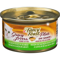 Picture of FANCY FEAST GRAVY LOVERS™ SALMON FEAST IN SEARED SALMON FLAVOUR GRAVY WET CAT FOOD [85 g]