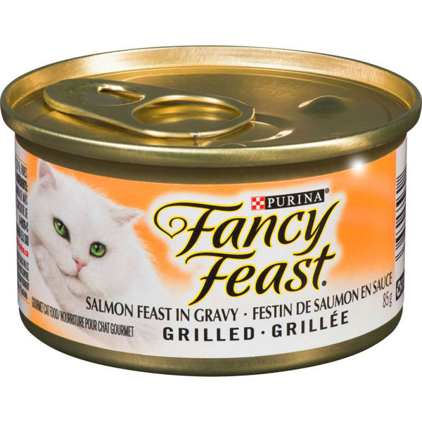 Picture of FANCY FEAST GRILLED SALMON FEAST IN GRAVY WET CAT FOOD [85 g]