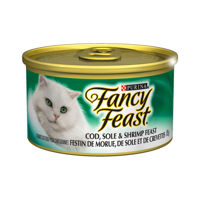 Picture of FANCY FEAST PATE COD, SOLE & SHRIMP FEAST WET CAT FOOD [85 g]