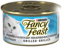 Picture of FANCY FEAST PATE OCEAN WHITEFISH AND TUNA FEAST WET CAT FOOD [85 g]