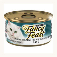 Picture of FANCY FEAST PATE SALMON & SHRIMP FEAST WET CAT FOOD [85 g]