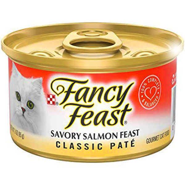Picture of FANCY FEAST PATE SALMON FEAST WET CAT FOOD [85 g]