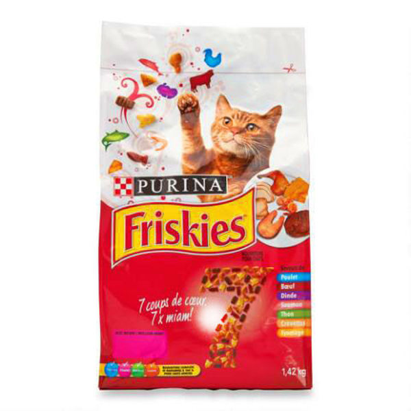 Picture of FRISKIES 7 DRY CAT FOOD [1.42 kg]