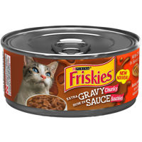 Picture of FRISKIES EXTRA GRAVY CHUNKY WITH CHICKEN IN SAVOURY GRAVY WET CAT FOOD [156 g]