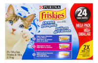 Picture of FRISKIES OCEAN DELIGHTS CAT FOOD VARIETY PACK [3.74 kg]