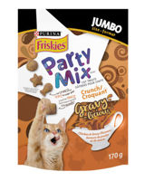 Picture of FRISKIES PARTY MIX™ CAT TREATS GRAVY-LICIOUS™ CHICKEN & GRAVY CRUNCH [170 g]
