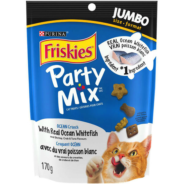 Picture of FRISKIES PARTY MIX™ OCEAN CRUNCH CAT TREATS [170 g]