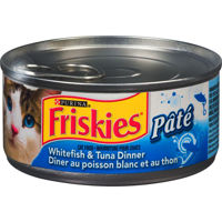 Picture of FRISKIES PATE WHITEFISH & TUNA DINNER WET CAT FOOD [156 g]