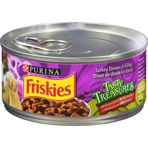 Picture of FRISKIES TASTY TREASURES™ TURKEY DINNER IN GRAVY WET CAT FOOD [156 g]