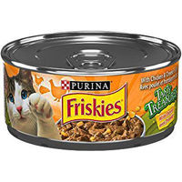 Picture of FRISKIES TASTY TREASURES™ WITH CHICKEN & CHEESE IN GRAVY WET CAT FOOD [156 g]
