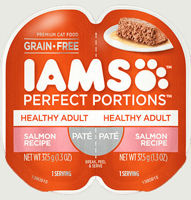 Picture of IAMS PERFECT PORTIONS PATÉ HEALTHY ADULT SALMON RECIPE [75 g]