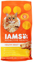 Picture of IAMS PROACTIVE HEALTH HEALTHY ADULT ORIGINAL WITH CHICKEN DRY CAT FOOD [1.59 kg]