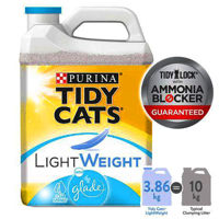 Picture of TIDY CATS LIGHTWEIGHT™ WITH GLADE™ CLEAR SPRINGS™ CLUMPING CAT LITTER [3.86 kg]