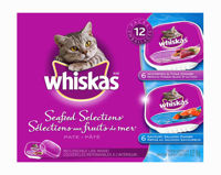 Picture of WHISKAS RECLOSEABLE TRAY SEAFOOD SELECTIONS [1.20 kg]
