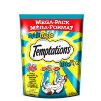 Picture of WHISKAS TEMPTATIONS MIX-UPS SEAFOOD [TUNA, SHRIMP, SALMON] [180 g]
