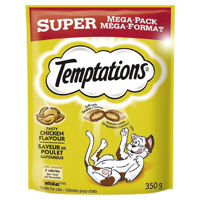 Picture of WHISKAS TEMPTATIONS TASTY CHICKEN SUPER MEGA [350 g]