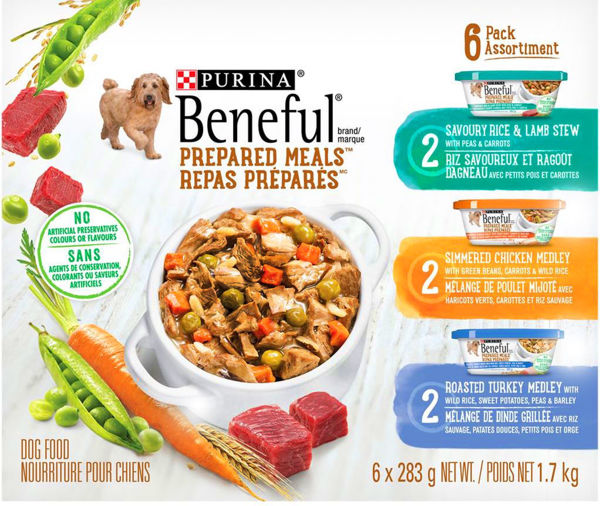 Picture of BENEFUL PREPARED MEALS™ & CHOPPED BLENDS® VARIETY PACK WET DOG FOOD [1.70 kg]