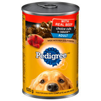 Picture of PEDIGREE CHOICE CUTS WITH REAL BEEF [630 g]
