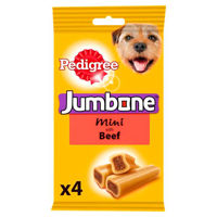 Picture of PEDIGREE JUMBONE BEEF FLAVOUR FOR SMALL & MEDIUM DOGS [5X100g]
