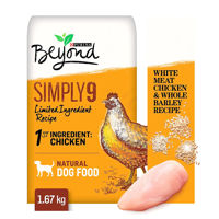 Picture of PURINA BEYOND DRY DOG FOOD SIMPLY 9 WHITE MEAT CHICKEN & WHOLE BARLEY RECIPE DRY DOG FOOD [1.67 kg]